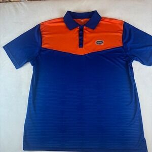 Colosseum Florida Gators Polo‎ Shirt Athletic Fit Collegiate Mens Large